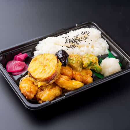 おろし鶏天ぷら弁当 | 西宮市上田西町でからあげとお弁当のテイクアウトとデリバリーならポテカラ屋かさや店